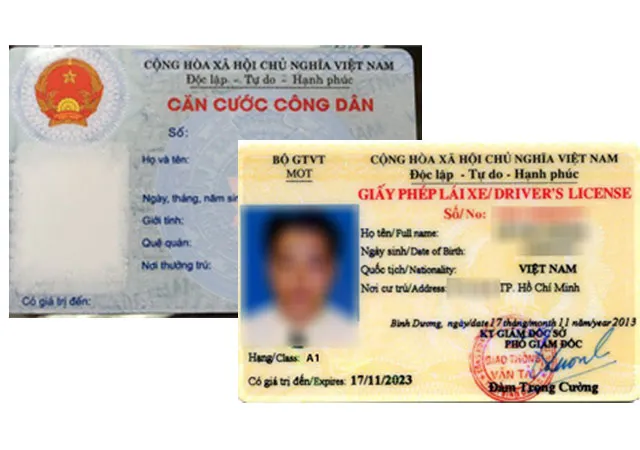 Thẻ căn cước công dân sẽ dần thay thế giấy phép lái xe