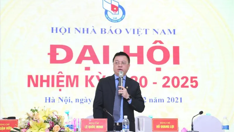 Ông Lê Quốc Minh tái đắc cử Chủ tịch Hội Nhà báo Việt Nam
