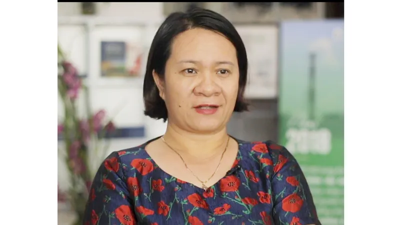 Bị can Nguỵ Thị Khanh. Ảnh: Công an Hà Nội