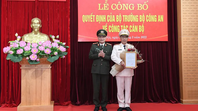 Điều động Phó Giám đốc Công an TPHCM làm Phó Chánh Văn phòng Bộ Công an