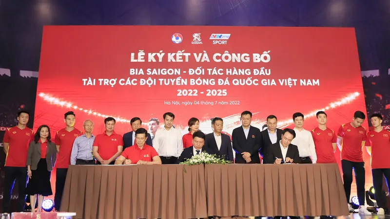 Công bố nhà tài trợ cho Đội tuyển bóng đá quốc gia Việt Nam trong 3 năm