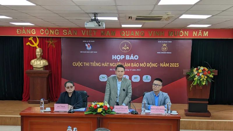 Đi tìm quán quân tiếng hát người làm báo 2023
