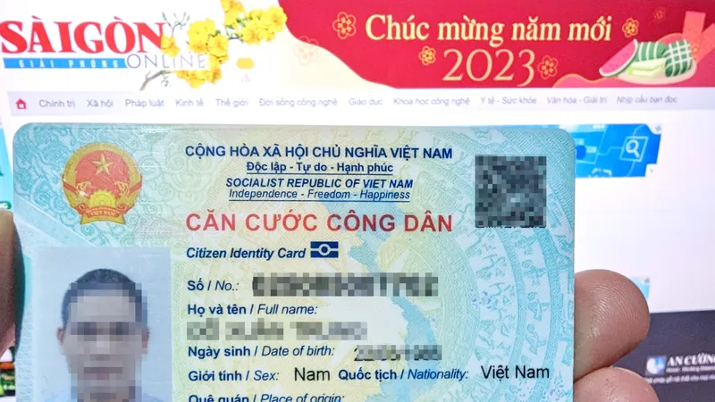 Đề xuất sửa nhiều thông tin trên căn cước công dân