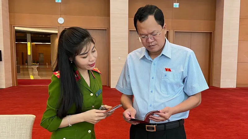 Đại biểu quốc hội mở tài khoản định danh điện tử ngay tại kỳ họp