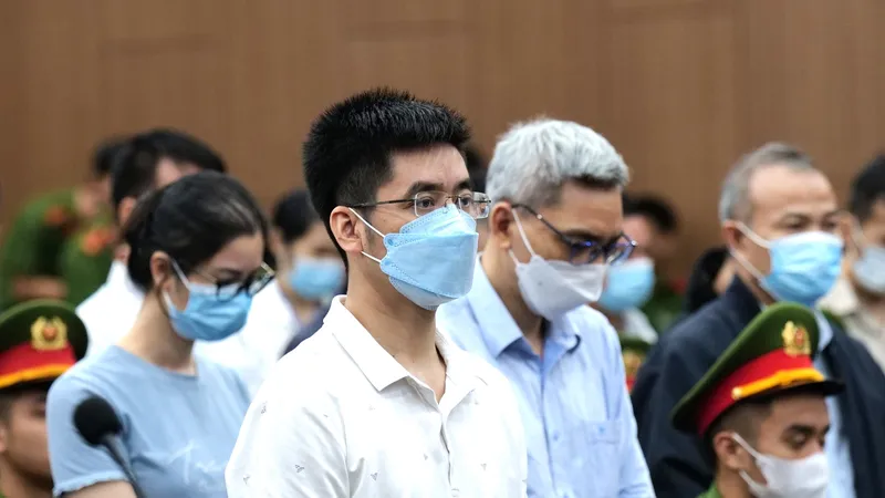 Bị cáo Hoàng Văn Hưng trong phiên tòa sơ thẩm