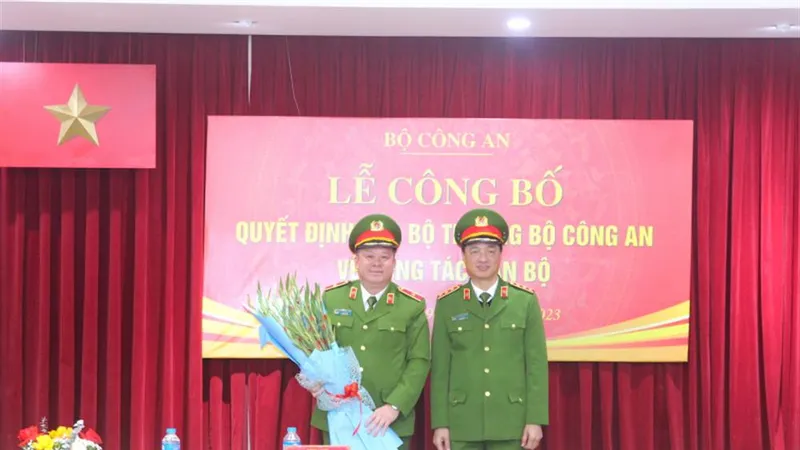 Biệt phái Cục trưởng C06 đến nhận công tác tại Ủy ban Quốc phòng và An ninh của Quốc hội