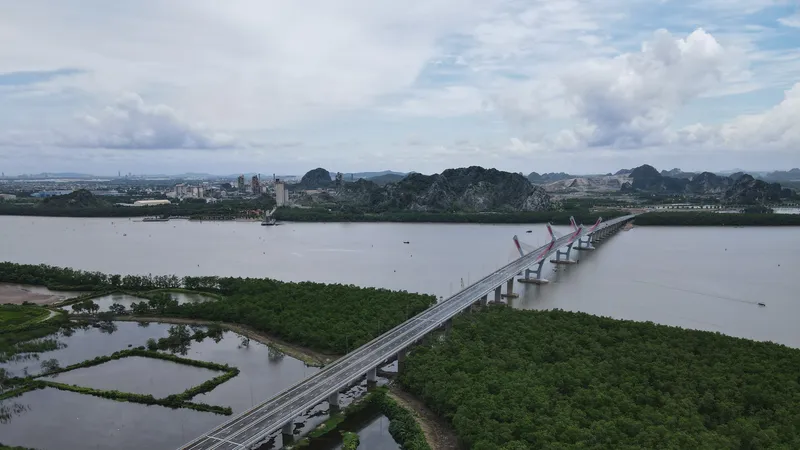 Chính thức thông xe cầu Bến Rừng nối Hải Phòng với Quảng Ninh