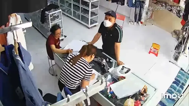 Nghi phạm bị truy nã trong vụ án ma túy xuất hiện tại 1 cửa hàng quần áo ở Phú Thọ