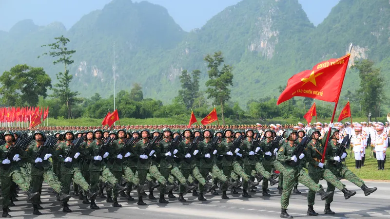 Bộ Quốc phòng, Bộ Công an tổng hợp luyện các khối diễu binh, diễu hành lần thứ nhất