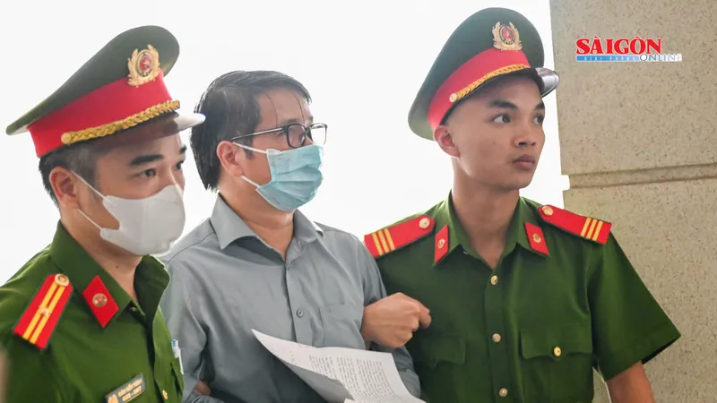 Hình ảnh các bị cáo trong “đại án” Thuận An hầu tòa