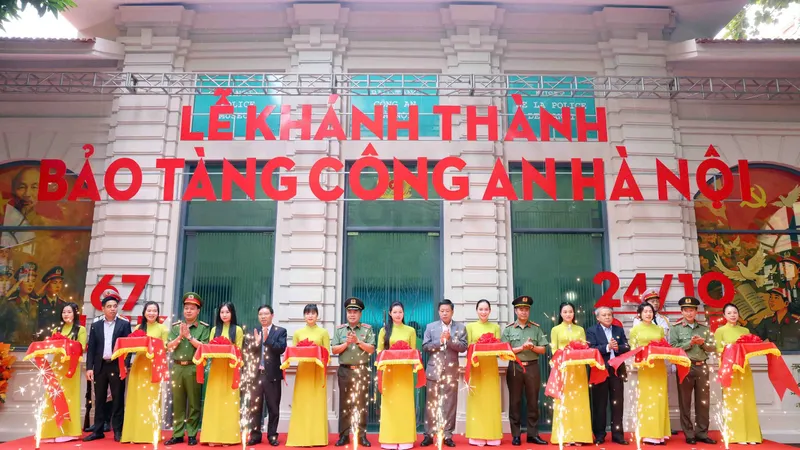 Khánh thành dự án cải tạo, nâng cấp Bảo tàng Công an Hà Nội