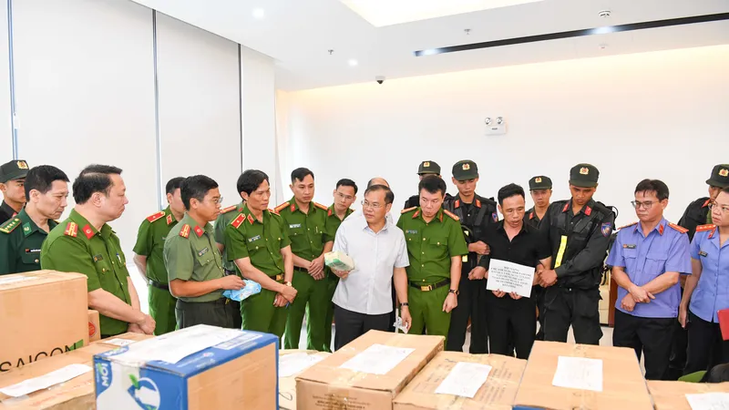 Triệt phá đường dây ma túy xuyên quốc gia từ Lào về Việt Nam, thu giữ 777kg ma túy tổng hợp