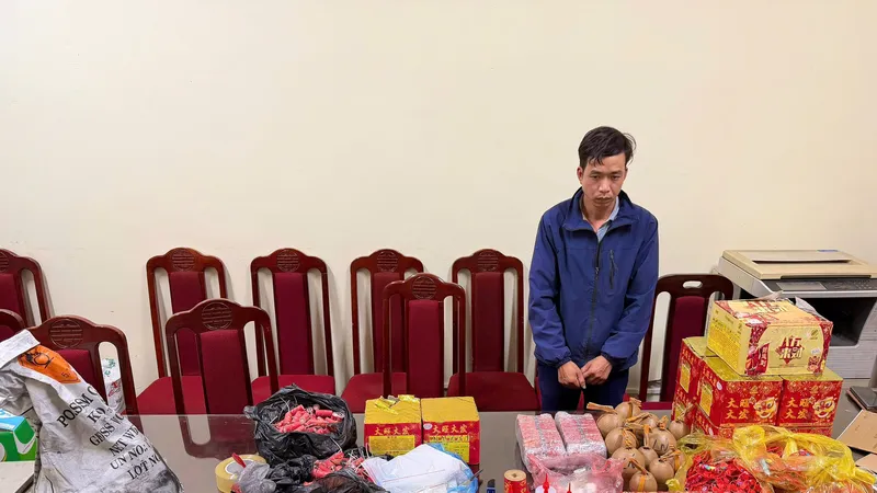 Triệt phá 3 vụ sản xuất, vận chuyển, buôn bán pháo nổ