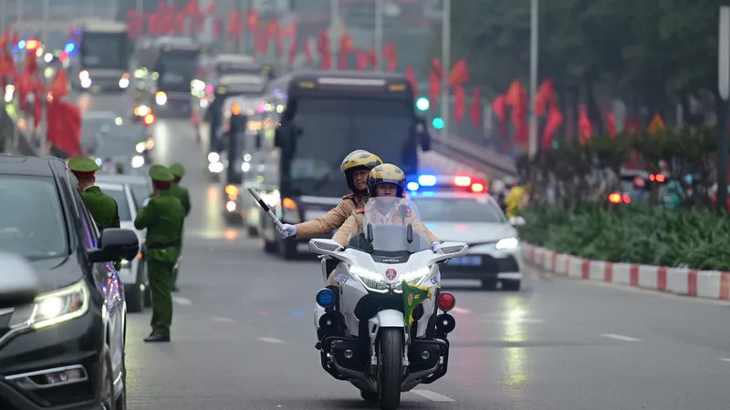 Đảm bảo trật tự an toàn giao thông từ sớm, từ xa