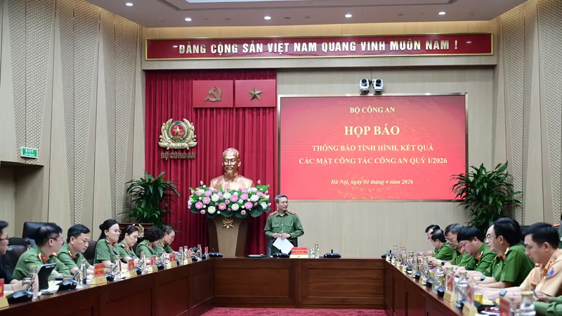Quý 1-2026, trật tự an toàn xã hội có nhiều chuyển biến tích cực