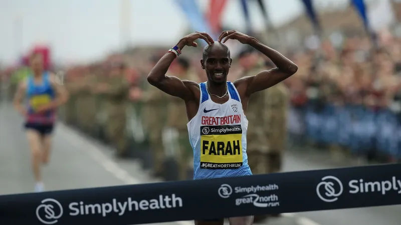 Farah lần thứ 4 vô địch Great North Run