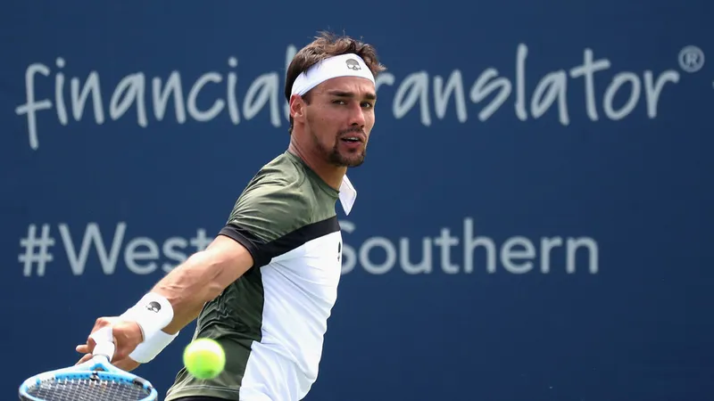 Fognini sẽ bị cấm ở 2 kỳ Grand Slam