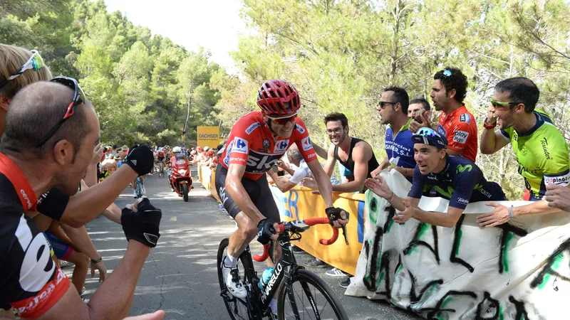 Chris Froome ở Vuelta a Espana 2017