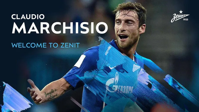 Marchisio chính thức gia nhập Zenit St.Petersburg
