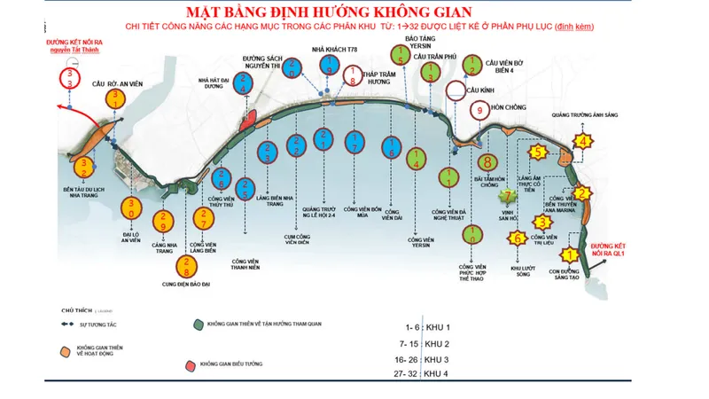 Nha Trang đề xuất 60 dự án tại khu vực bờ biển