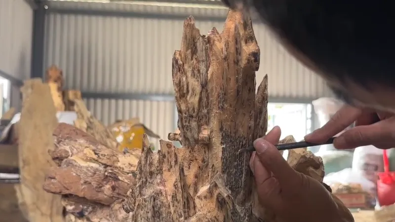 Độc đáo làng nghề “xoi” trầm
