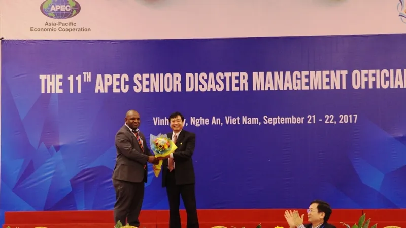 Bế mạc Hội nghị Quan chức cao cấp APEC về quản lý thiên tai lần thứ 11