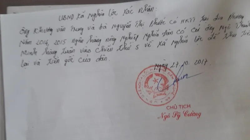Cán bộ ngân hàng “ôm” tiền tỷ của dân rồi bỏ trốn