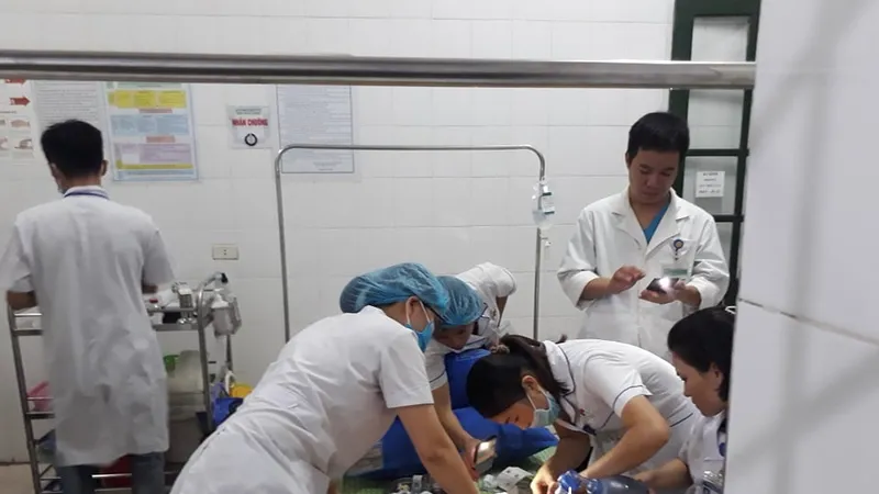 Cháu N. được các bác sĩ tận tình cứu chữa nhưng đã không qua khỏi