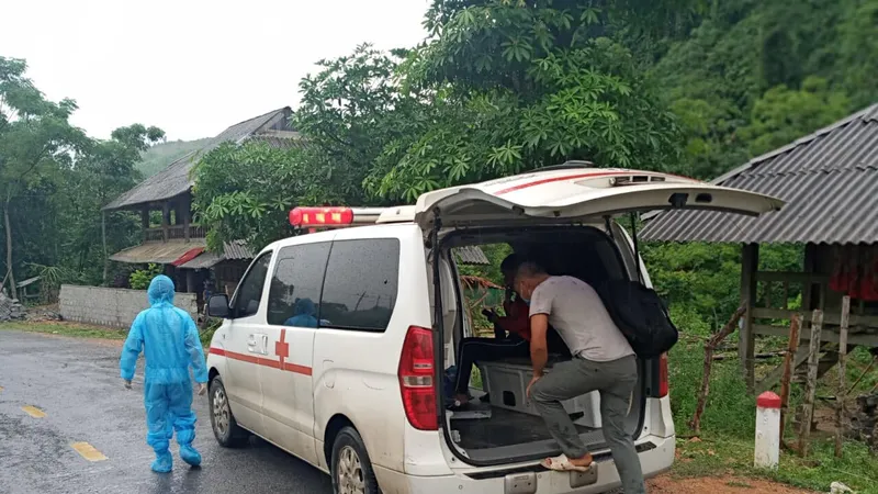 Các đơn vị chức năng đang truy vết những người liên quan đến ca bệnh BN22742. Ảnh: CDC Thanh Hóa