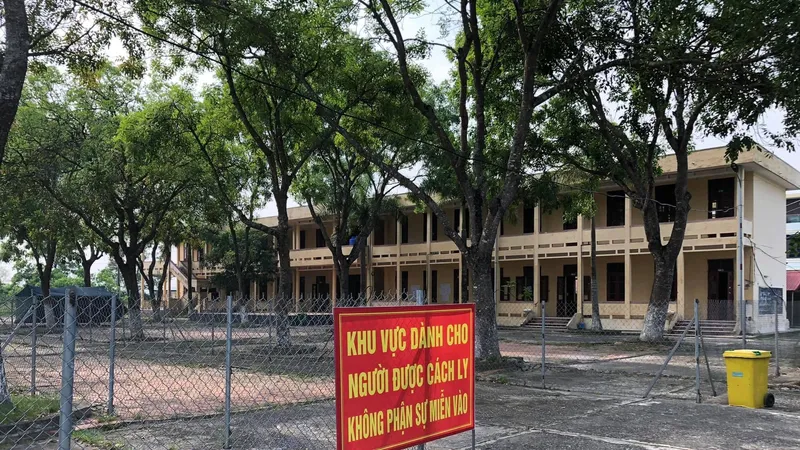 Một điểm cách ly phòng chống Covid-19. Ảnh minh họa: CDC Thanh Hóa