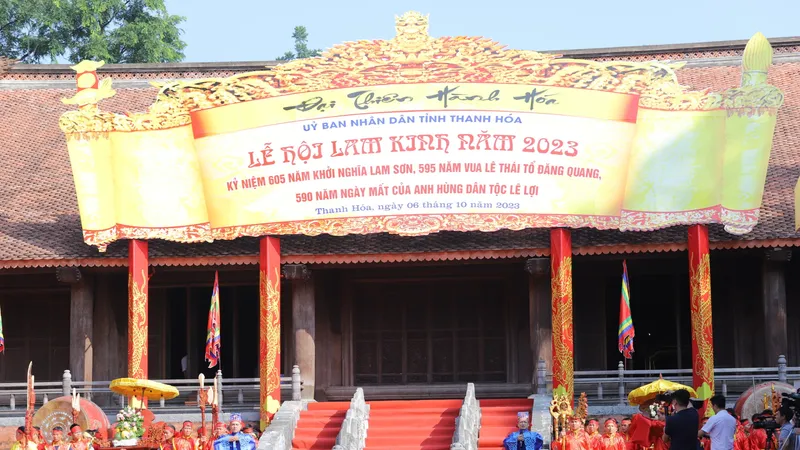 Thanh Hóa khai mạc Lễ hội Lam Kinh năm 2023 