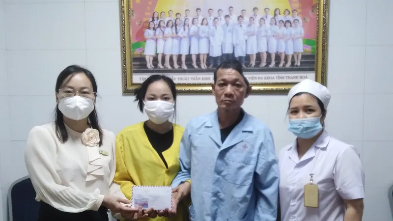 Báo SGGP hỗ trợ bệnh nhân nghèo tại Thanh Hóa ghép sọ