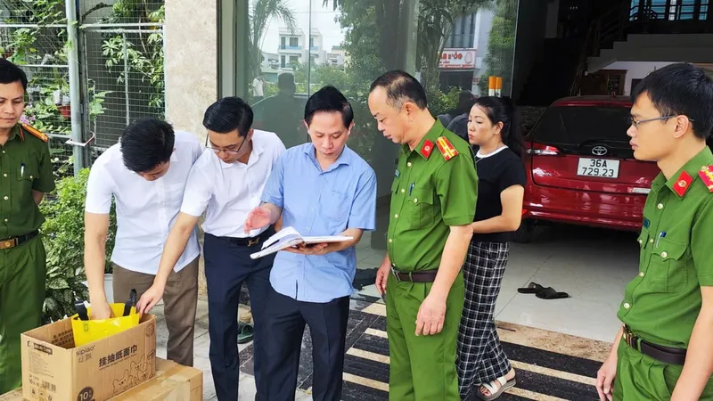 Trùm giang hồ ở Thanh Hóa bị công an triệu tập, khám xét nơi ở và hàng loạt công ty
