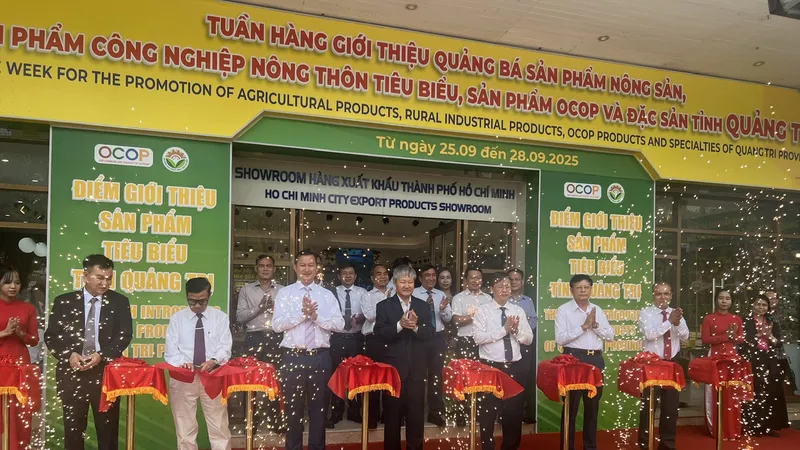 Giới thiệu sản phẩm OCOP của Quảng Trị đến người tiêu dùng TPHCM 