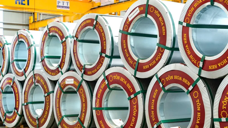 Tập đoàn Hoa Sen lên tiếng về việc Australia điều tra chống bán phá giá thép mạ kẽm