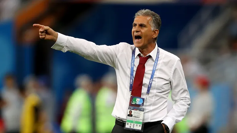 Carlos Queiroz đang đối mặt với rất nhiều thách thức