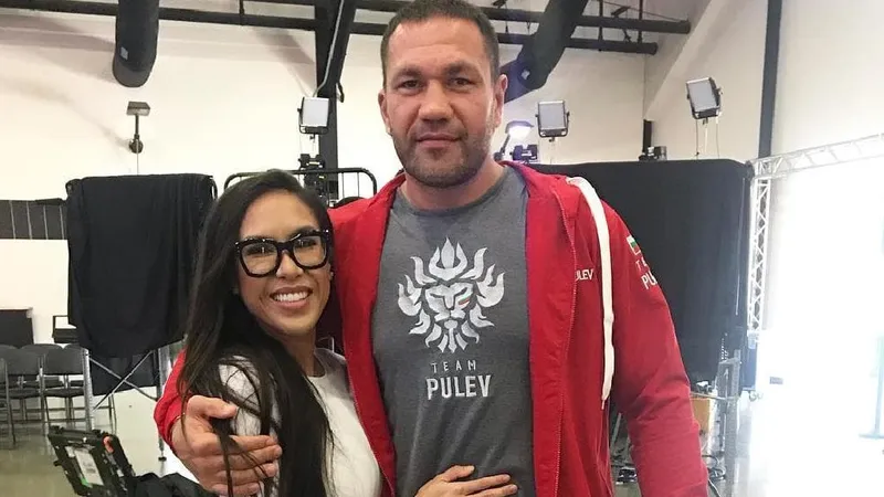 Jennifer Ravalo và Kubrat Pulev tưởng như là bạn bè, nhưng... không phải