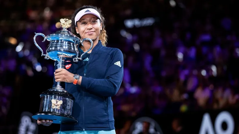 Naomi Osaka đang trở thành biểu tượng mới của làng quần vợt thế giới