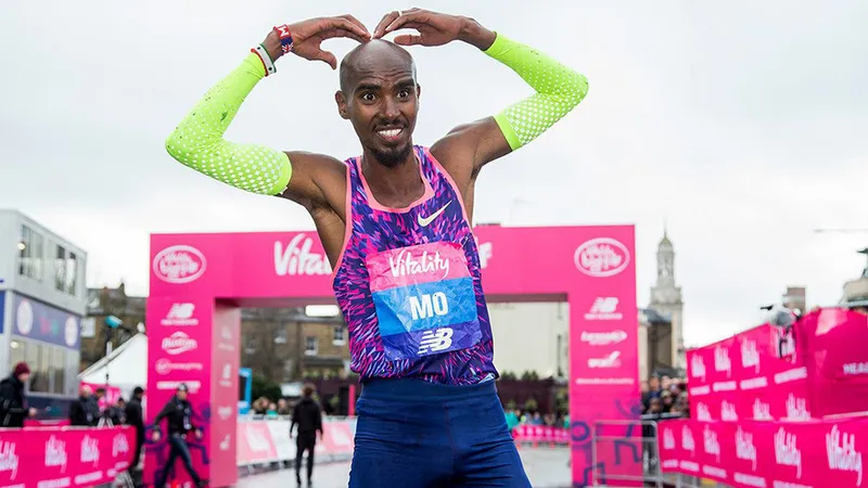 Mo Farah chỉ là "tân binh" ở đường chạy marathon