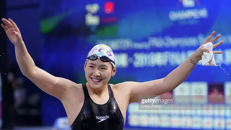 Niềm vui của Ye Shiwen sau khi giành HCB
