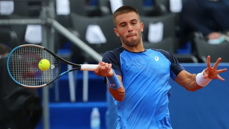 Borna Coric ở Adria Tour