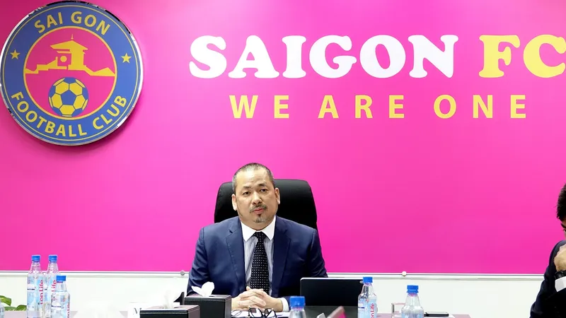 Chủ tịch Sài Gòn FC Trần Hòa Bình nói về hợp tác chiến lược mới để đưa cầu thủ Việt Nam sang Nhật Bản