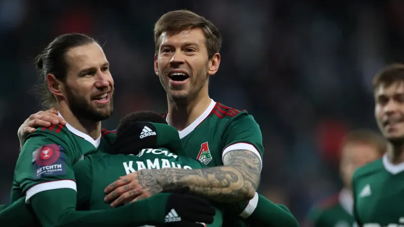 Niềm vui chiến thắng của Lokomotiv