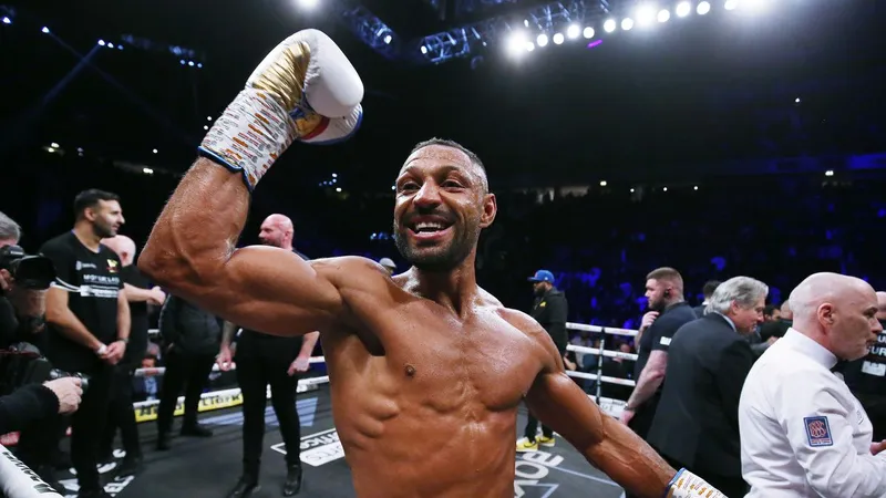 Niềm vui chiến thắng của Kell Brook