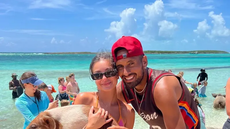 Kyrgios ở Bahamas