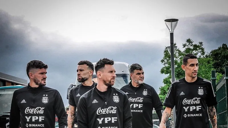 Messi và các đồng đội, thành viên tuyển Argentina ở Qatar