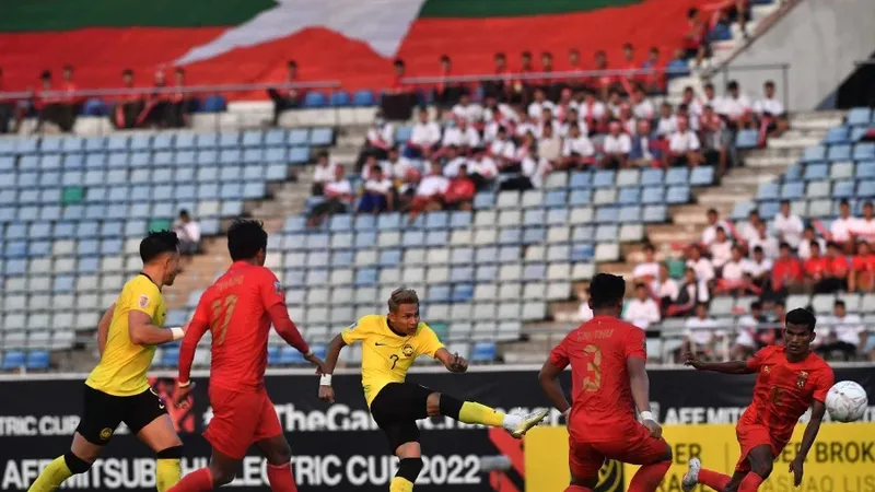 Faisal ghi bàn cho Malaysia