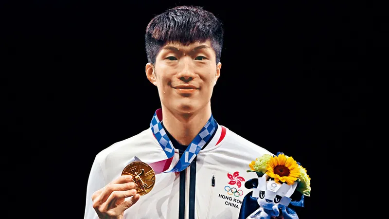 Cheung với tấm HCV Olympic chính là hy vọng "thắng Vàng" của đấu kiếm Hồng Kông tại ASIAD 19