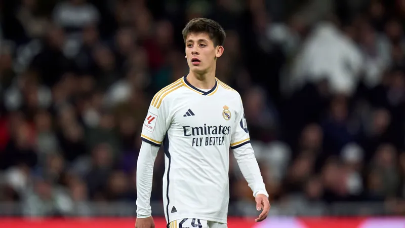 Guler hiếm khi được ra sân trong màu áo của Real Madrid