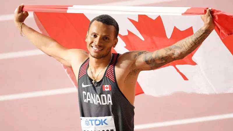 De Grasse sẽ dẫn dắt điền kinh Canada